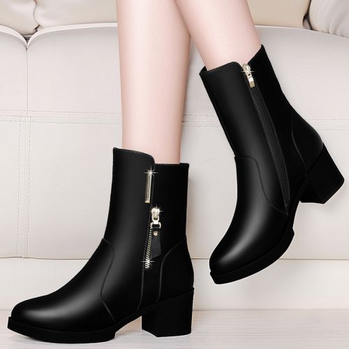 Bottes hiver pour femme PERSISDISS Semelles en Caoutchouc - Ref 3248418