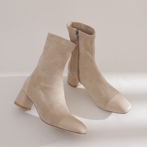 Bottes hiver pour femme Semelles en Caoutchouc - Ref 3248567