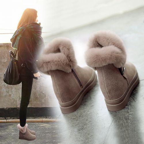 Bottes hiver pour femme Semelles en Caoutchouc - Ref 3248601