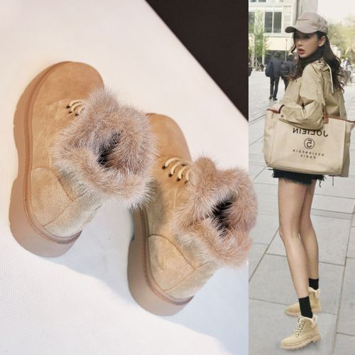 Bottes hiver pour femme Semelles en Caoutchouc - Ref 3248621
