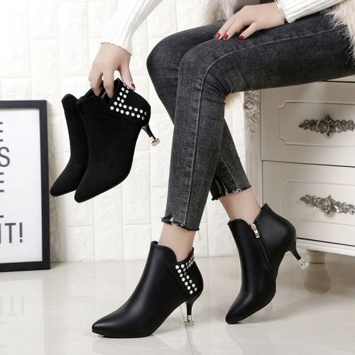 Bottes hiver pour femme Semelles en Caoutchouc - Ref 3248700