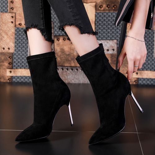 Bottes hiver pour femme Semelles en Caoutchouc - Ref 3248749