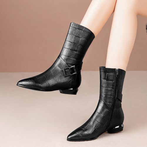 Bottes hiver pour femme Semelles en Caoutchouc - Ref 3248777
