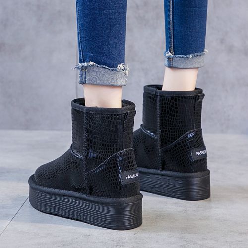 Bottes hiver pour femme Semelles en Caoutchouc moussant - Ref 3248813