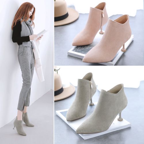 Bottes hiver pour femme Semelles en Caoutchouc - Ref 3248903