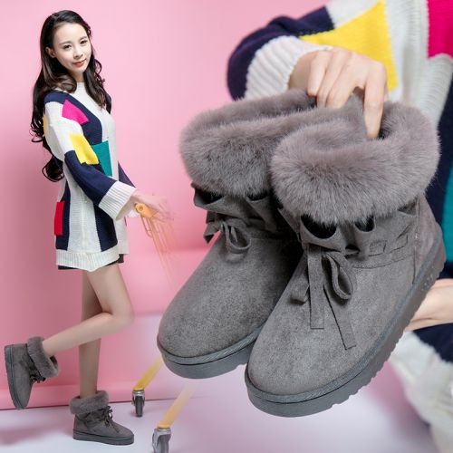 Bottes hiver pour femme Semelles en Caoutchouc - Ref 3248913