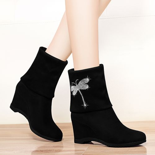 Bottes hiver pour femme Semelles en Caoutchouc - Ref 3248985