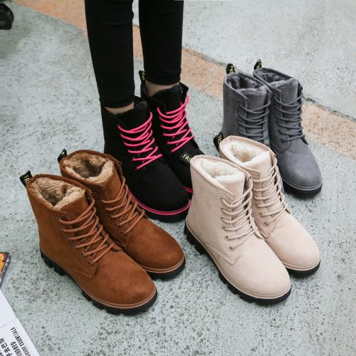 Bottes mi-saison femme YNLAI Semelles en Caoutchouc - Ref 3249356