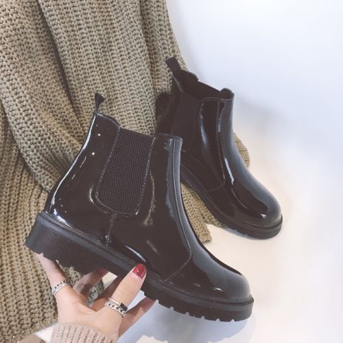 Bottes mi-saison femme SONLARFU Semelles en Caoutchouc - Ref 3249382