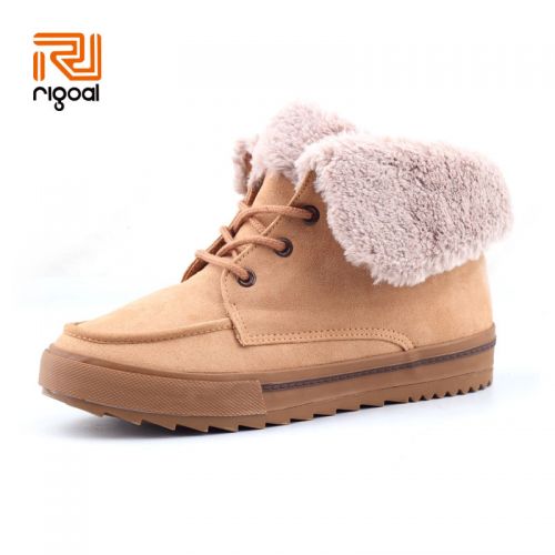 Bottes mi-saison femme RIGOAL Semelles en Caoutchouc - Ref 3249408
