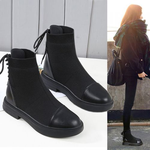 Bottes mi-saison femme Semelles en Caoutchouc - Ref 3249440