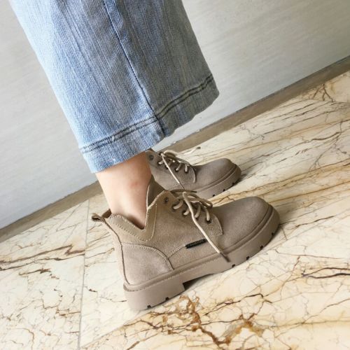 Bottes mi-saison femme en Fond composite - Ref 3249456