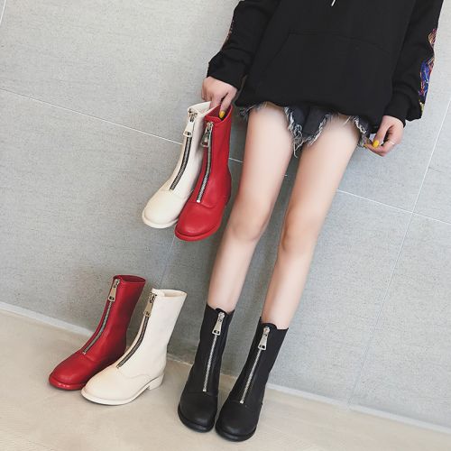 Bottes mi-saison femme Semelles en Caoutchouc - Ref 3249489