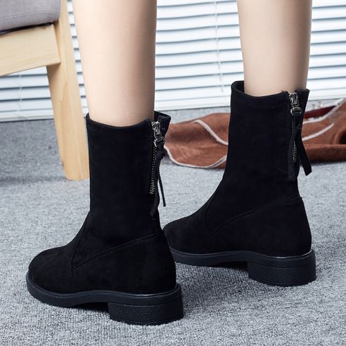 Bottes mi-saison femme Semelles en Caoutchouc - Ref 3249514