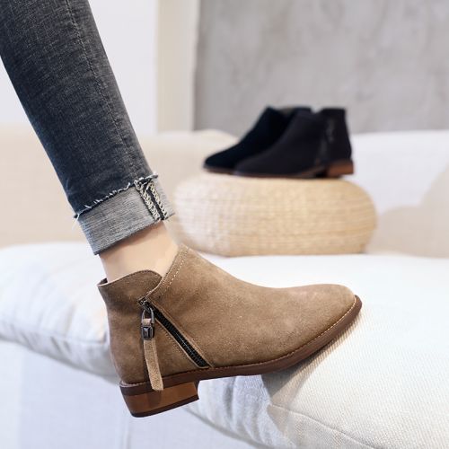 Bottes mi-saison femme Semelles en Caoutchouc - Ref 3249515