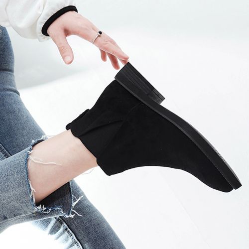 Bottes mi-saison femme Semelles en Caoutchouc - Ref 3249516