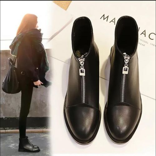 Bottes mi-saison femme Semelles en Caoutchouc - Ref 3249520
