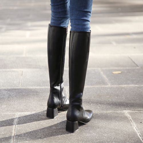 Bottes mi-saison femme OCANDY Semelles en Caoutchouc - Ref 3249523