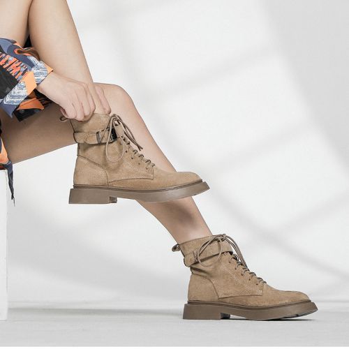 Bottes mi-saison femme Semelles en Caoutchouc - Ref 3249542