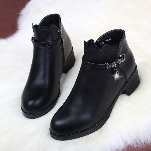 Bottes mi-saison femme en Polyurethane - Ref 3249563