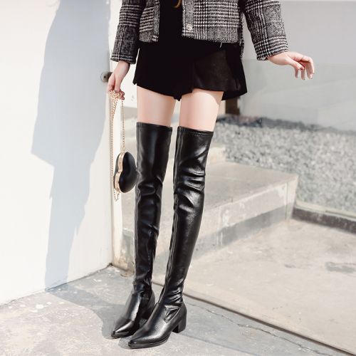 Bottes mi-saison femme Semelles en Caoutchouc - Ref 3249564