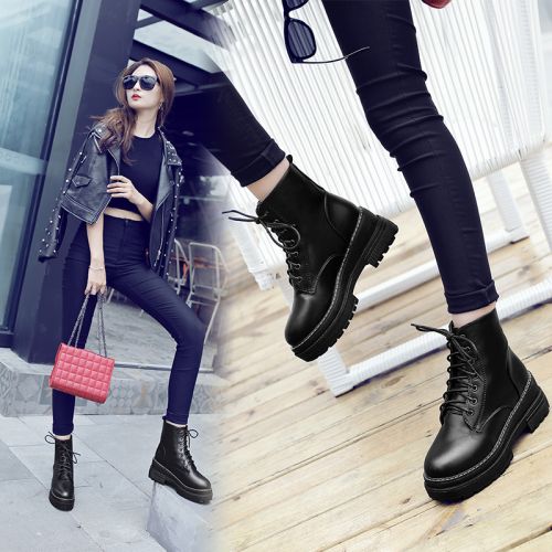 Bottes mi-saison femme BORUISHU BAI YUSHU Semelles en Caoutchouc - Ref 3249565