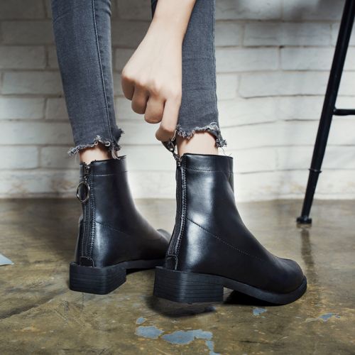 Bottes mi-saison femme Semelles en Caoutchouc - Ref 3249606
