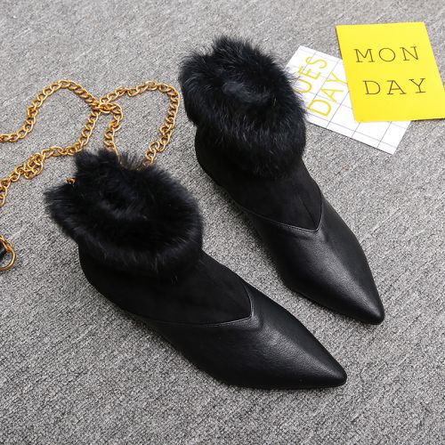 Bottes mi-saison femme Semelles en Caoutchouc - Ref 3249612