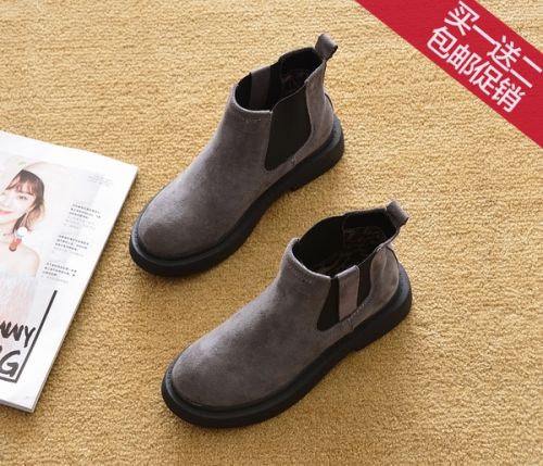 Bottes mi-saison femme Semelles en Caoutchouc - Ref 3249617