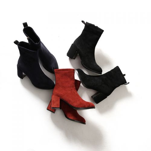 Bottes mi-saison femme RUMERE Semelles en Caoutchouc - Ref 3249643