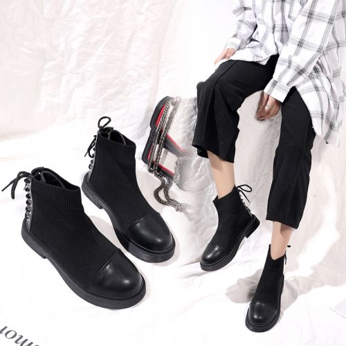 Bottes mi-saison femme Semelles en Caoutchouc - Ref 3249647