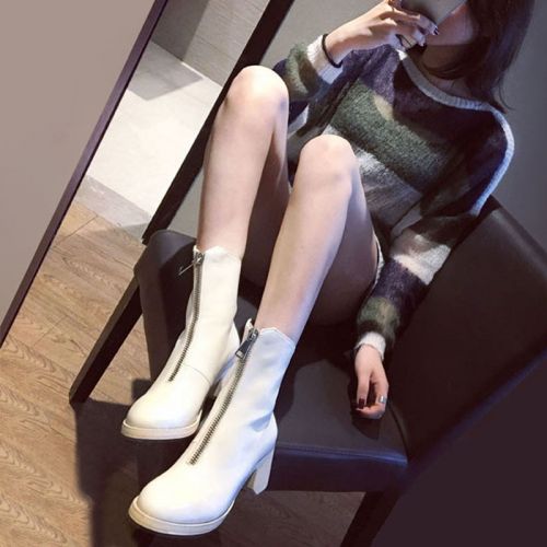 Bottes mi-saison femme Semelles en Caoutchouc - Ref 3249658