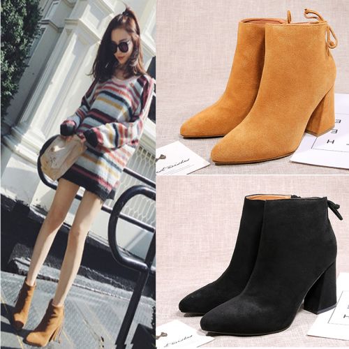 Bottes mi-saison femme Semelles en Caoutchouc - Ref 3249666