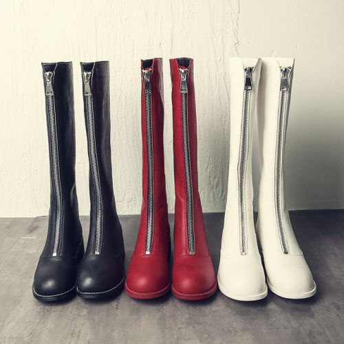Bottes mi-saison femme Semelles en Caoutchouc - Ref 3249686