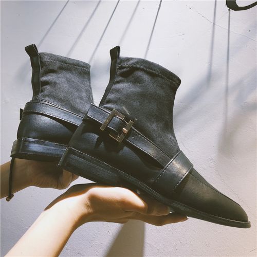 Bottes mi-saison femme OVOG Semelles en Caoutchouc - Ref 3249698