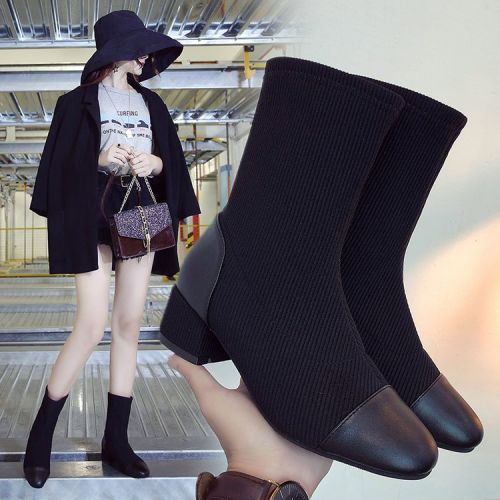 Bottes mi-saison femme Semelles en Caoutchouc - Ref 3249699