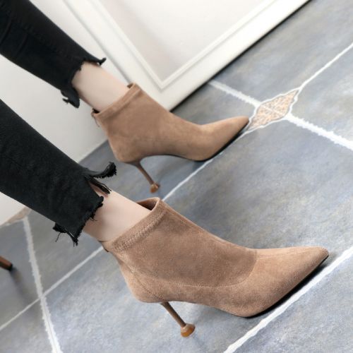 Bottes mi-saison femme Semelles en Caoutchouc - Ref 3249714