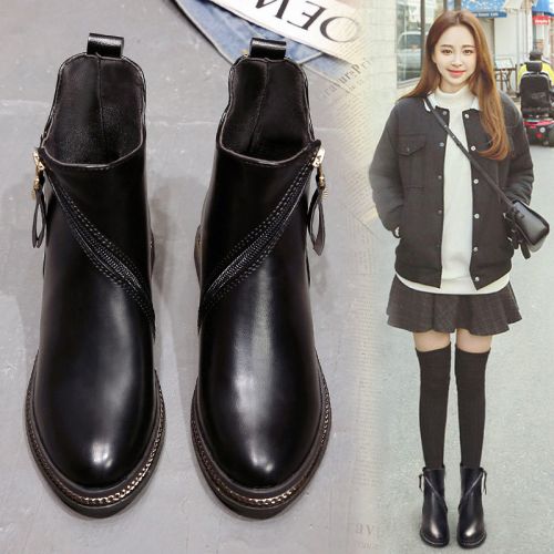 Bottes mi-saison femme Semelles en Caoutchouc - Ref 3249725