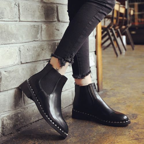 Bottes mi-saison femme ZOYOEJ Semelles en Caoutchouc - Ref 3249732
