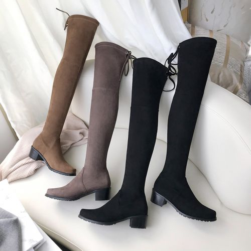 Bottes mi-saison femme Semelles en Caoutchouc - Ref 3249775