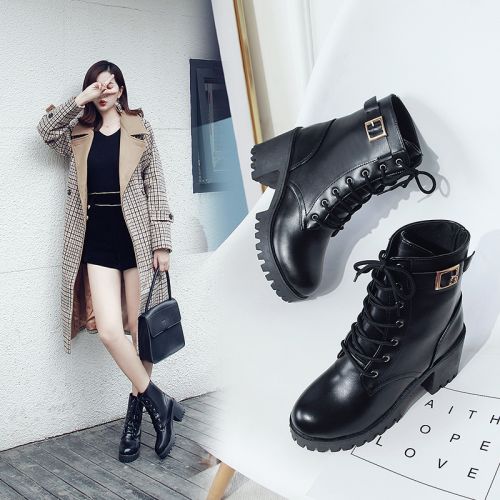 Bottes mi-saison femme Semelles en Caoutchouc - Ref 3249786