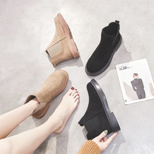 Bottes mi-saison femme Semelles en Caoutchouc - Ref 3249788