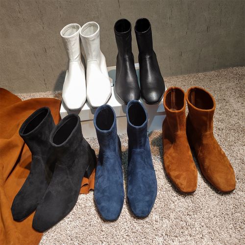 Bottes mi-saison femme SWAMPSW Semelles en Caoutchouc - Ref 3249797