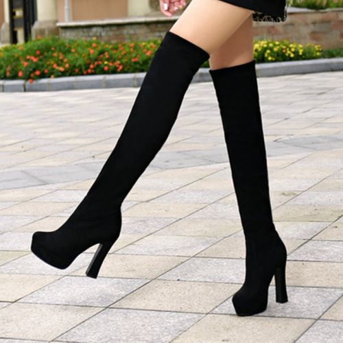 Bottes mi-saison femme Semelles en Caoutchouc - Ref 3249799