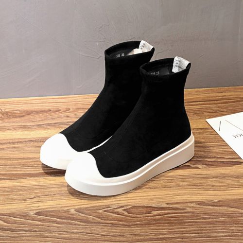 Bottes mi-saison femme Semelles en Caoutchouc - Ref 3249811