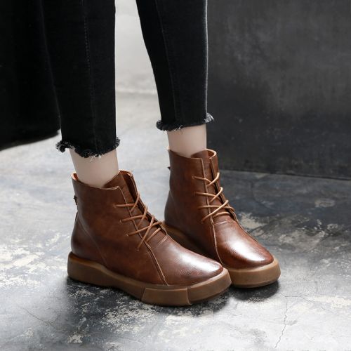 Bottes mi-saison femme Semelles en Caoutchouc - Ref 3249818