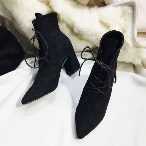 Bottes mi-saison femme Semelles en Caoutchouc - Ref 3249823
