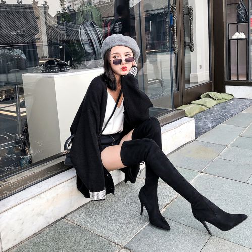 Bottes mi-saison femme Semelles en Caoutchouc - Ref 3249834