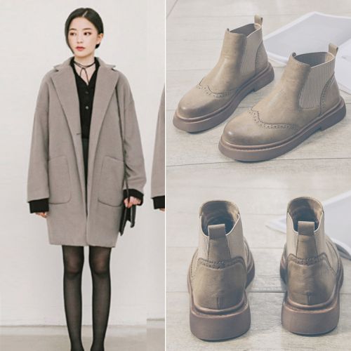 Bottes mi-saison femme Semelles en Caoutchouc - Ref 3249835