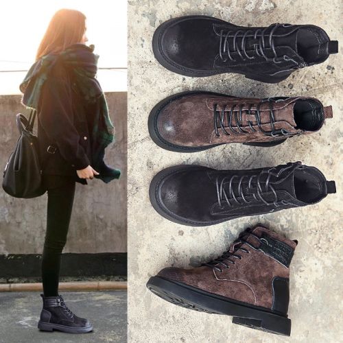 Bottes mi-saison femme YIHAOGUIXIU Semelles en Caoutchouc - Ref 3249846